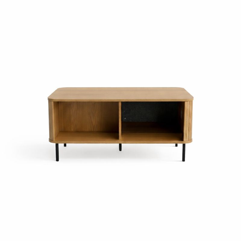 Florence 2 Door Coffee Table Oak