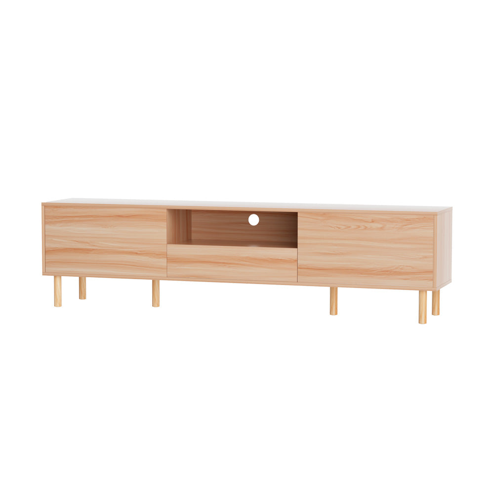 Entertainment Unit Stand TV Cabinet With Storage Drawers 180CM