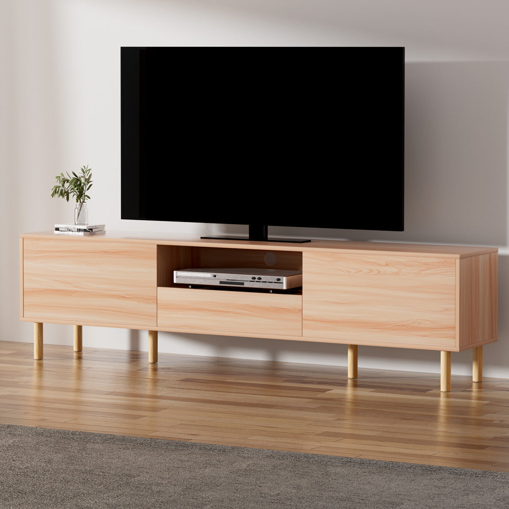 Entertainment Unit Stand TV Cabinet With Storage Drawers 180CM