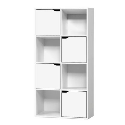 Artiss Bookshelf 8 Cube Shelf - DANA White