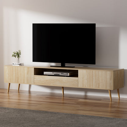 Alex Entertainment Unit TV Cabinet with Storage Drawers 200CM