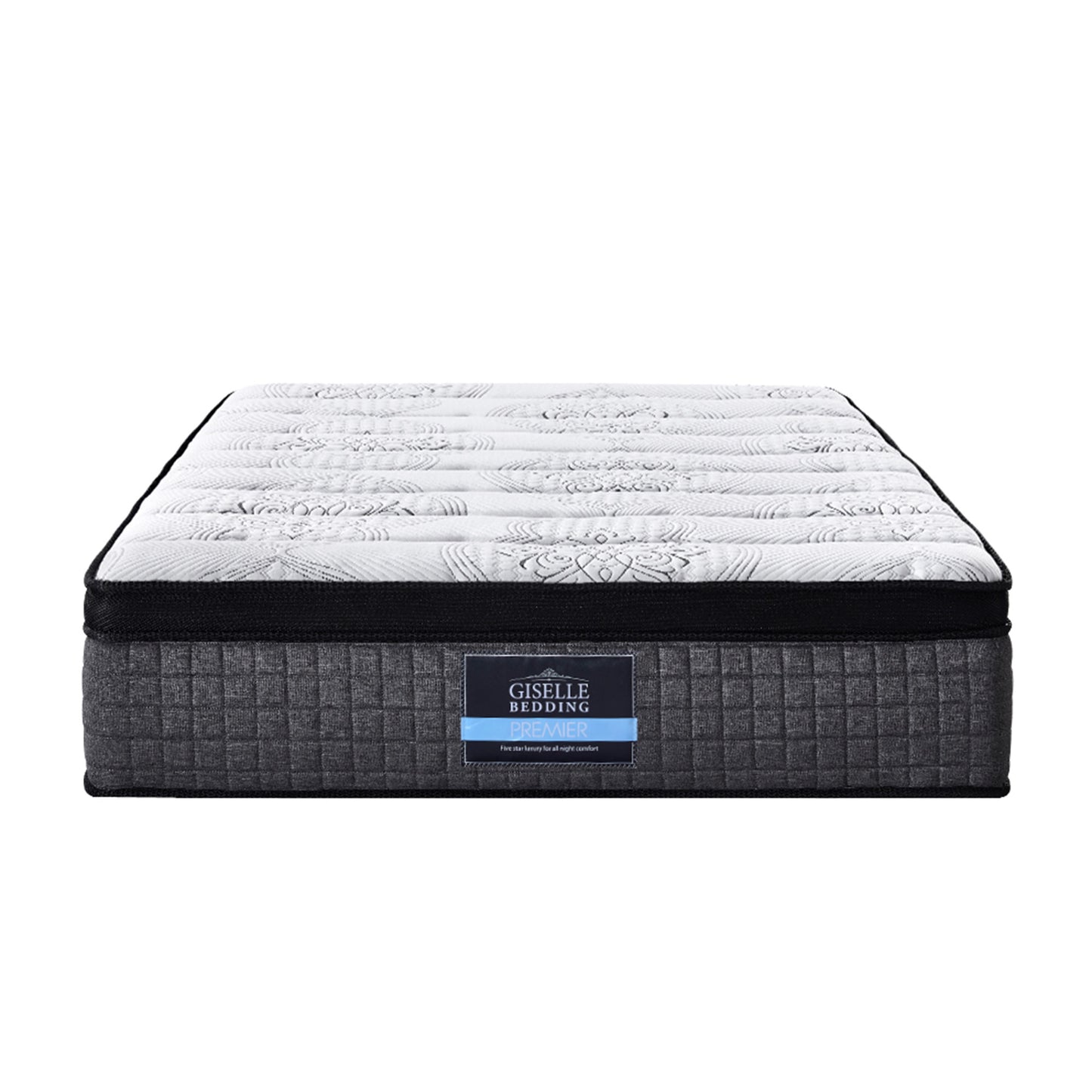 Giselle Bedding 34cm Mattress 9 Zone Latex Foam Queen