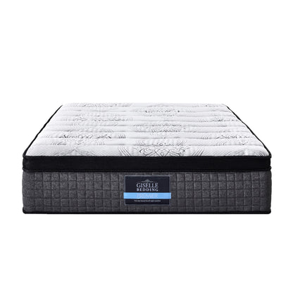 Giselle Bedding 34cm Mattress 9 Zone Latex Foam Queen