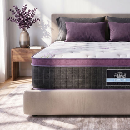 Giselle Double Euro Top Mattress Firm Pocket Spring Edge Support