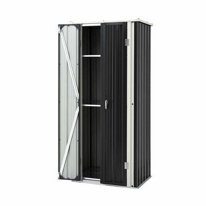 Gardeon Outdoor Storage Cabinet Garden Shed Tool Lockable Cupboard Steel Adjustable Shelves