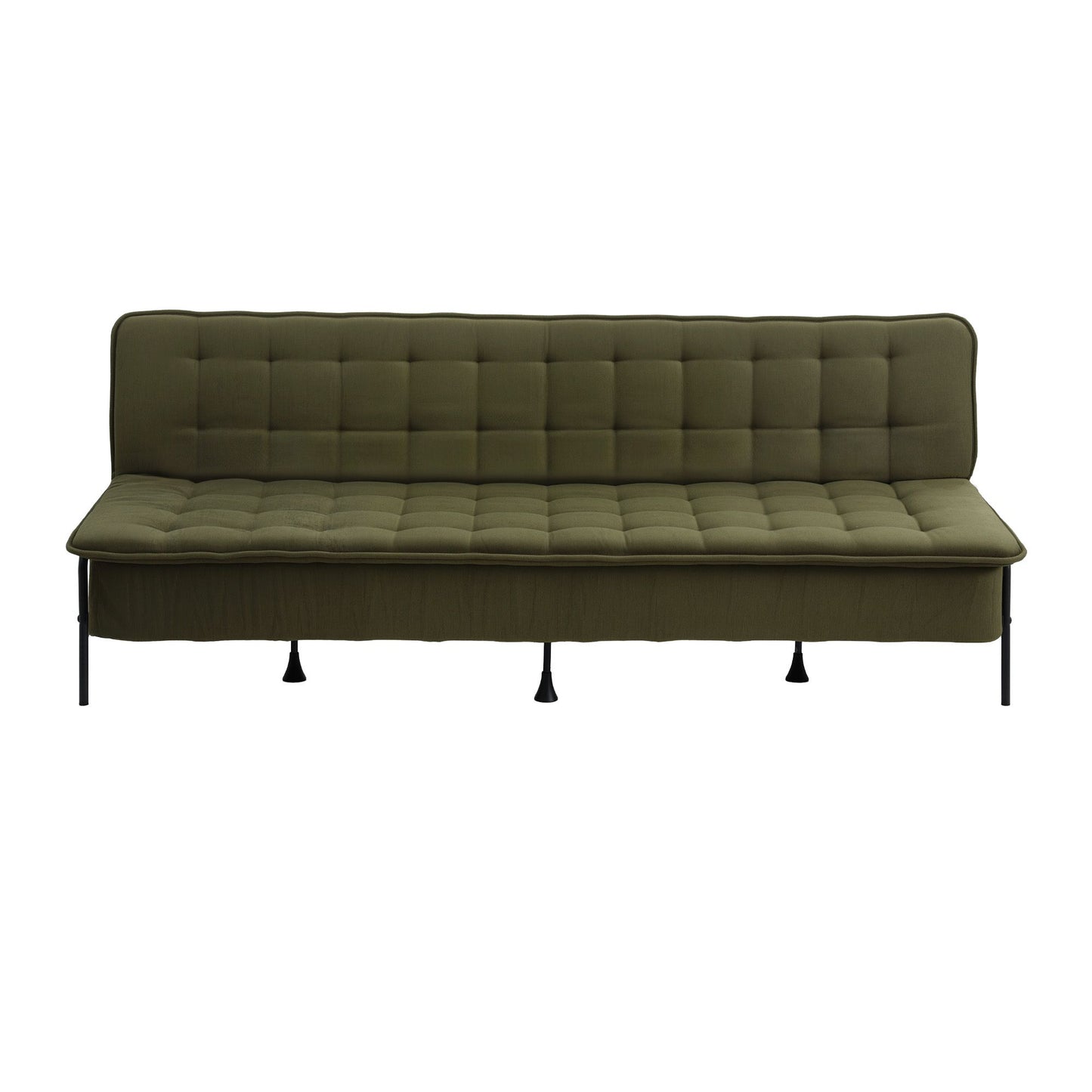Artiss Sofa Bed, 1.9m 3-Seater Soft Innerspring Adjustable Couch Futon Chair for Apartment Dorm Living Room Office Study Bedroom, Green