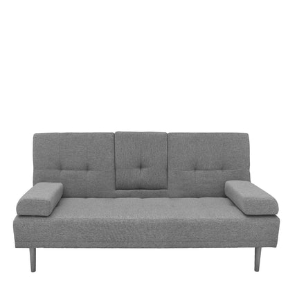 Mendoza 2 in 1 Sofa Bed/Futon Couch Grey